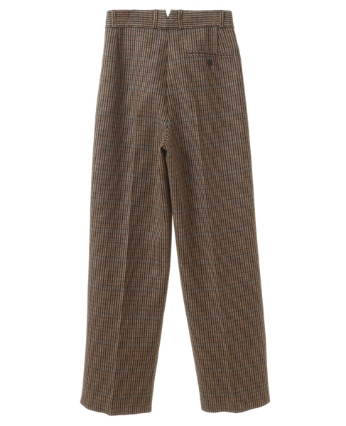 【CURRENTAGE/カレンテージ】Lovat tweed wide pants 詳細画像 チェック 2