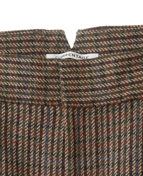 【CURRENTAGE/カレンテージ】Lovat tweed wide pants 詳細画像 チェック 3