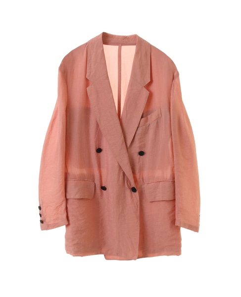 【CURRENTAGE/カレンテージ】Double jacket 詳細画像 ピンク 1