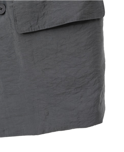 【CURRENTAGE/カレンテージ】Double jacket 詳細画像 グレー 14