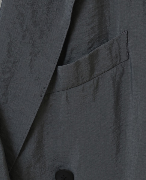 【CURRENTAGE/カレンテージ】Double jacket 詳細画像 グレー 7