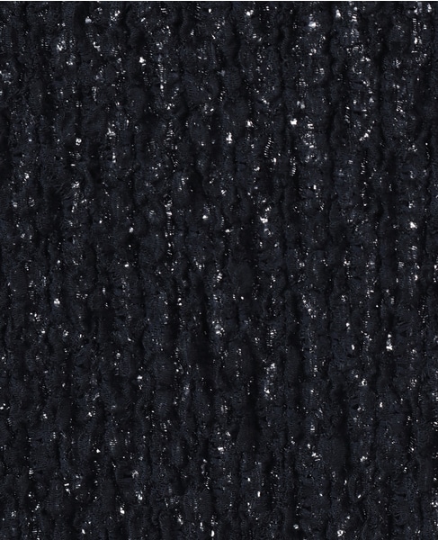 【CURRENTAGE/カレンテージ】LACY KNIT one piece 詳細画像 ブラック 6