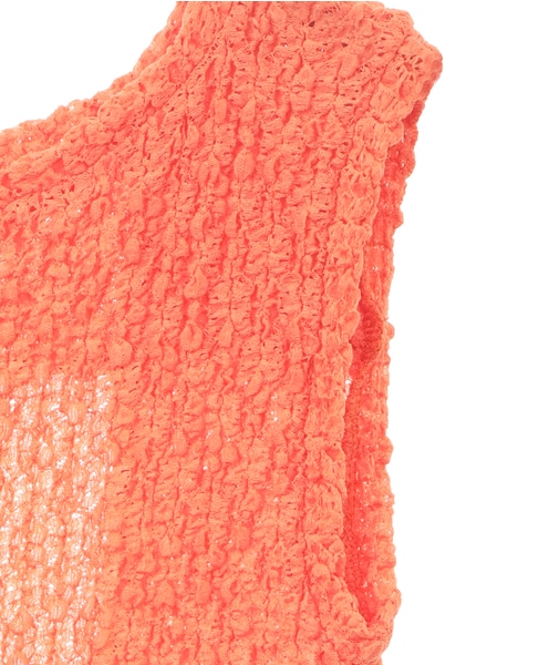 【CURRENTAGE/カレンテージ】Raschel lace bodysuit 詳細画像 オレンジ 4