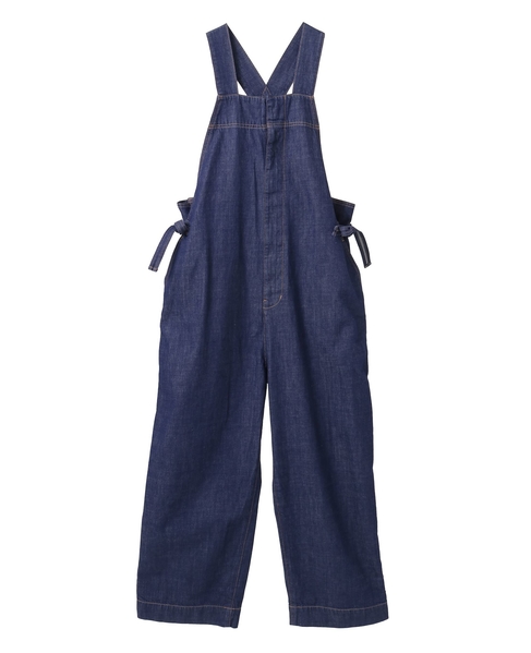 【CURRENTAGE/カレンテージ】Loose fitting overall 詳細画像 インディゴブルー 1