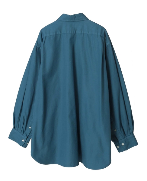【CURRENTAGE/カレンテージ】Raglan Ox shirt 詳細画像 ブルー 3