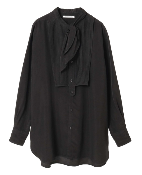 【CURRENTAGE/カレンテージ】Detachable shirt 詳細画像 ブラック 3