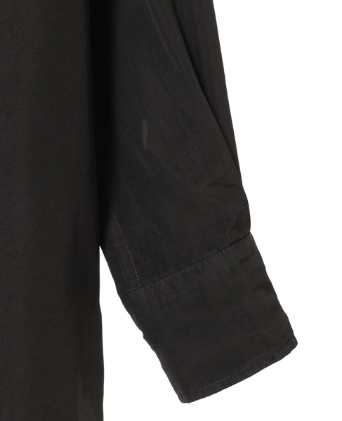【CURRENTAGE/カレンテージ】Detachable shirt 詳細画像 ブラック 6