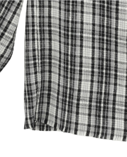 【CURRENTAGE/カレンテージ】Original flannel shirt 詳細画像 ブラック 11