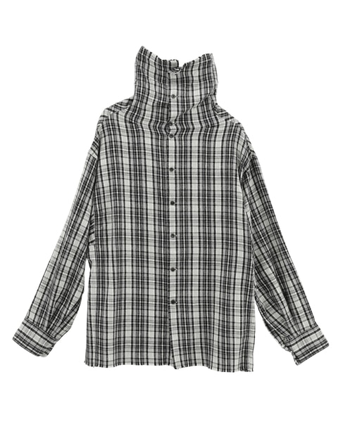 【CURRENTAGE/カレンテージ】Original flannel shirt 詳細画像 ブラック 14