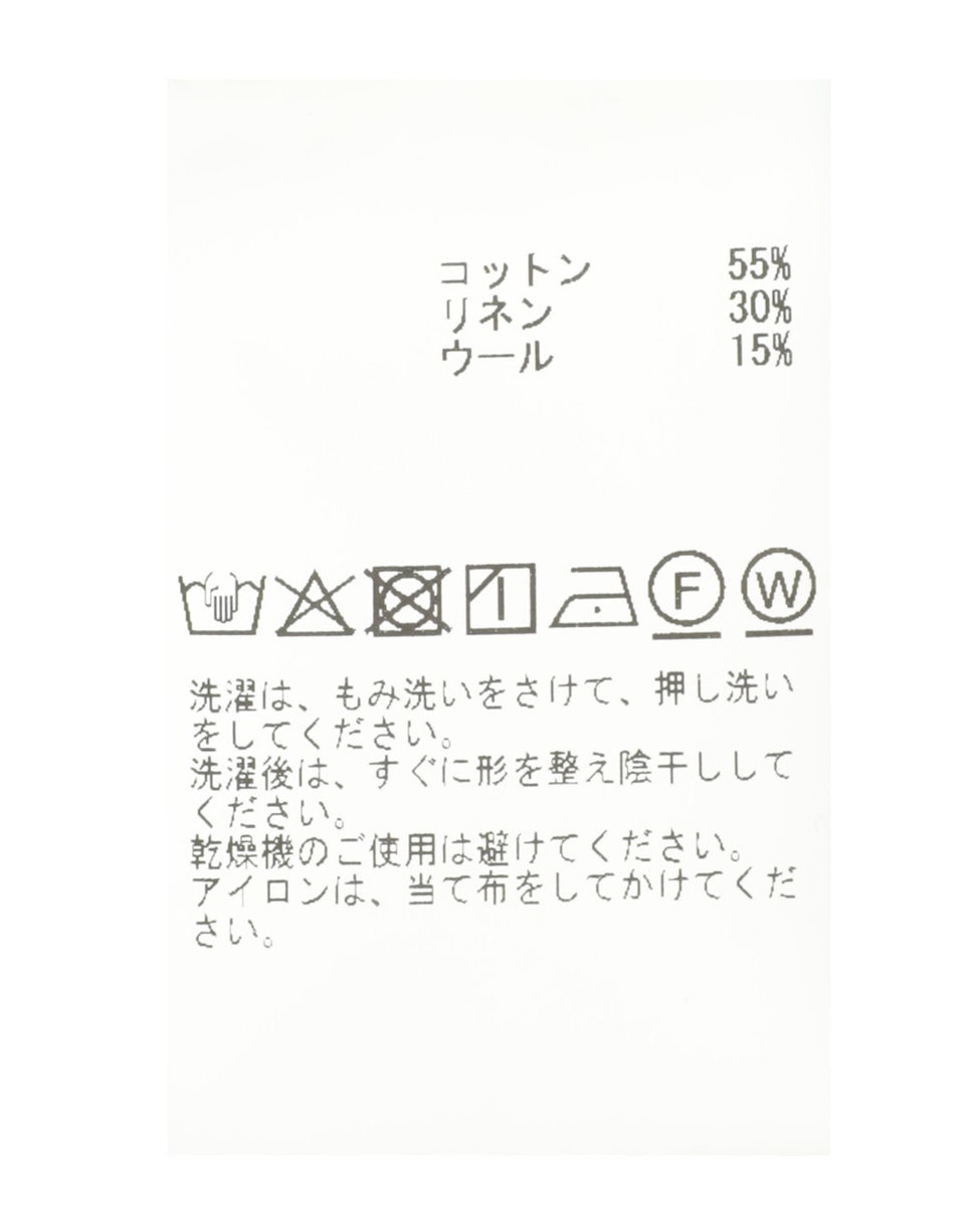 【CURRENTAGE/カレンテージ】Original flannel shirt 詳細画像 ブラック 15