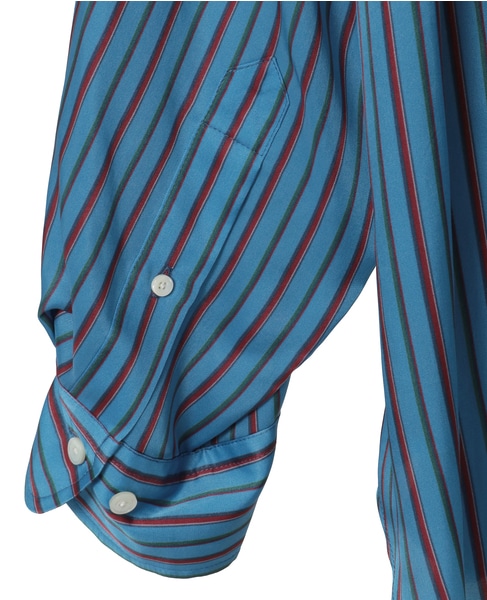 【CURRENTAGE/カレンテージ】Button-down capra shirt 詳細画像 ストライプ 7