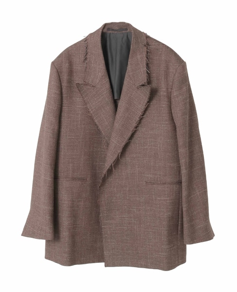 【CURRENTAGE/カレンテージ】Original fabric jacket 詳細画像 ブラウン 5