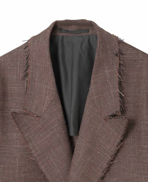 【CURRENTAGE/カレンテージ】Original fabric jacket 詳細画像 ブラウン 7