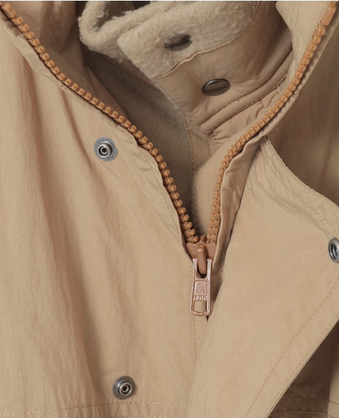 【CURRENTAGE/カレンテージ】Double layered jacket 詳細画像 ベージュ 12