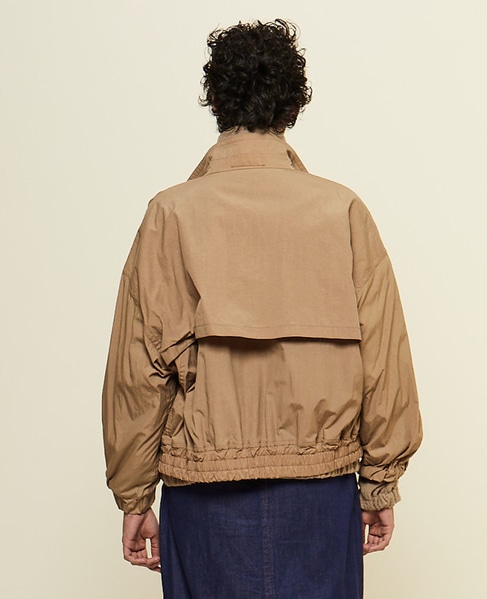 【CURRENTAGE/カレンテージ】Double layered jacket 詳細画像 ベージュ 3