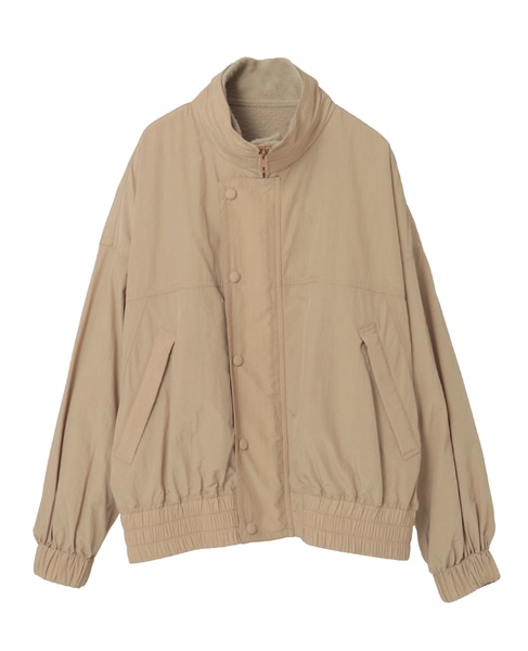 【CURRENTAGE/カレンテージ】Double layered jacket 詳細画像 ベージュ 7