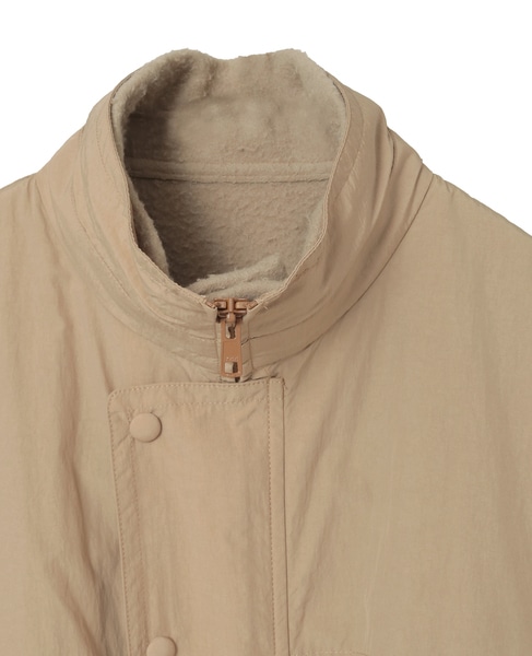 【CURRENTAGE/カレンテージ】Double layered jacket 詳細画像 ベージュ 9