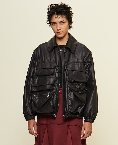 【CURRENTAGE/カレンテージ】Reversible jacket 詳細画像 ネイビー 1