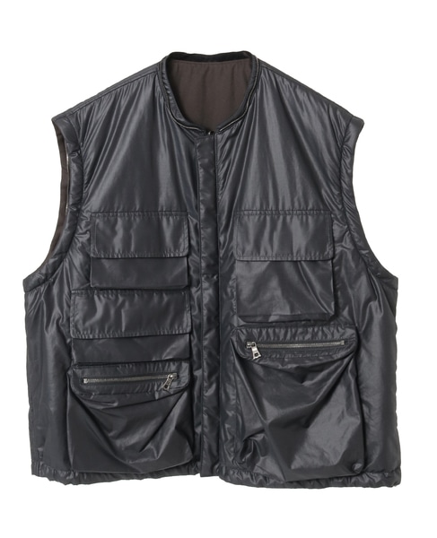 【CURRENTAGE/カレンテージ】Reversible jacket 詳細画像 ネイビー 16