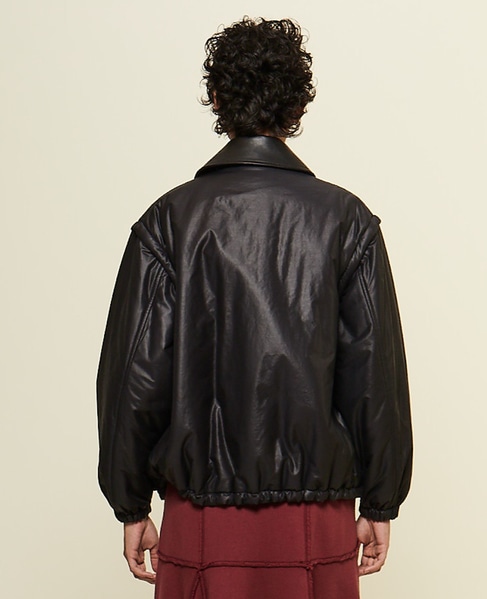 【CURRENTAGE/カレンテージ】Reversible jacket 詳細画像 ネイビー 3