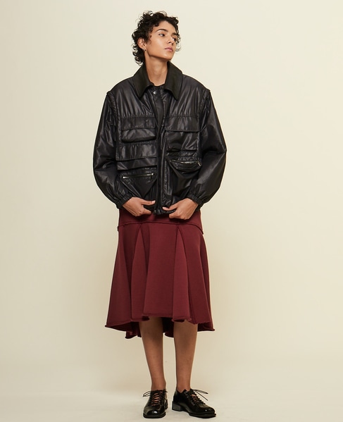 【CURRENTAGE/カレンテージ】Reversible jacket 詳細画像 ネイビー 4