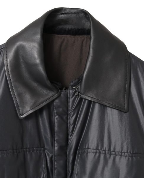 【CURRENTAGE/カレンテージ】Reversible jacket 詳細画像 ネイビー 9