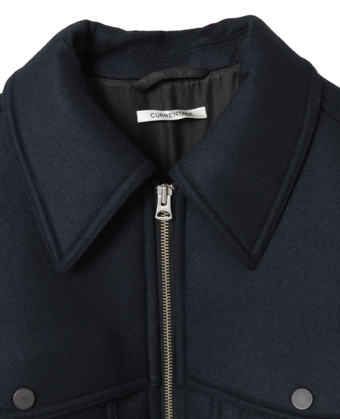 【CURRENTAGE/カレンテージ】Bonded short coat 詳細画像 ネイビー 3