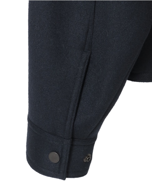 【CURRENTAGE/カレンテージ】Bonded short coat 詳細画像 ネイビー 5