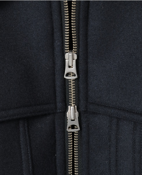 【CURRENTAGE/カレンテージ】Bonded short coat 詳細画像 ネイビー 7