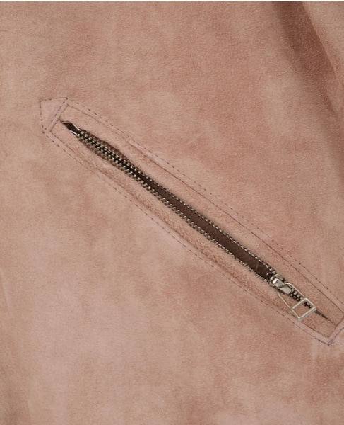 【CURRENTAGE/カレンテージ】Leather jacket 詳細画像 ピンク 10