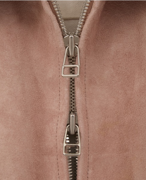 【CURRENTAGE/カレンテージ】Leather jacket 詳細画像 ピンク 11