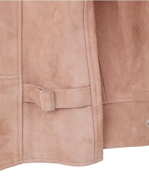 【CURRENTAGE/カレンテージ】Leather jacket 詳細画像 ピンク 12