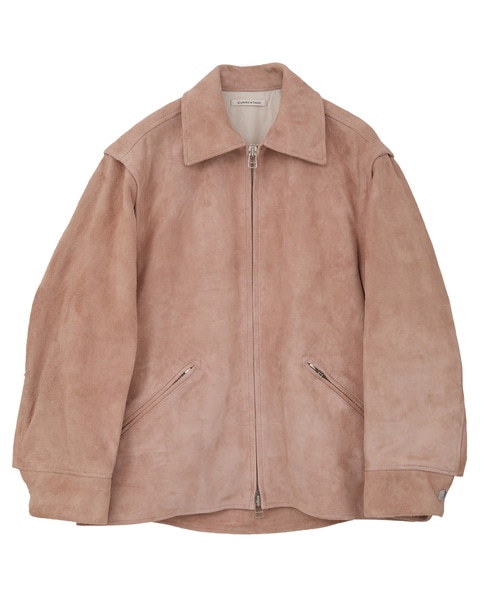 【CURRENTAGE/カレンテージ】Leather jacket 詳細画像 ピンク 5