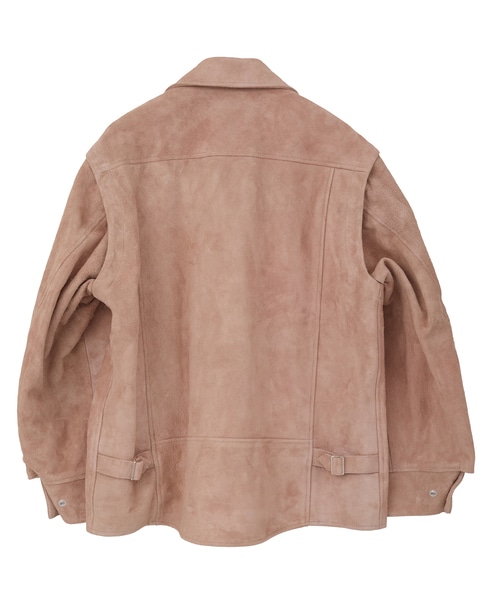 【CURRENTAGE/カレンテージ】Leather jacket 詳細画像 ピンク 6