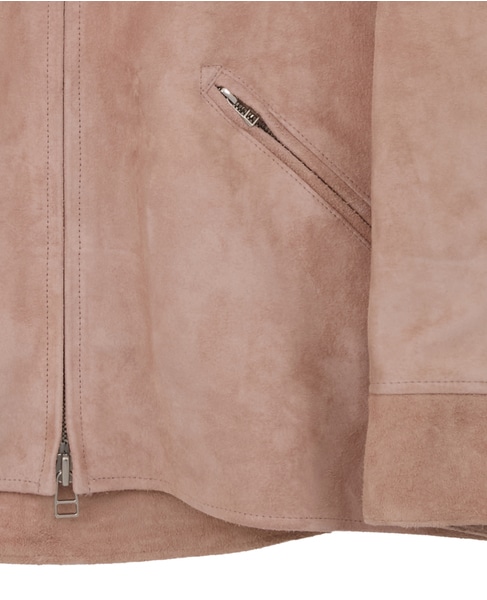 【CURRENTAGE/カレンテージ】Leather jacket 詳細画像 ピンク 9