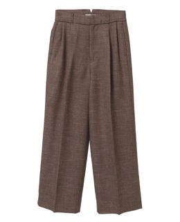 【CURRENTAGE/カレンテージ】Original fabric wide pant