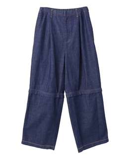 【CURRENTAGE/カレンテージ】Detachable leg denim