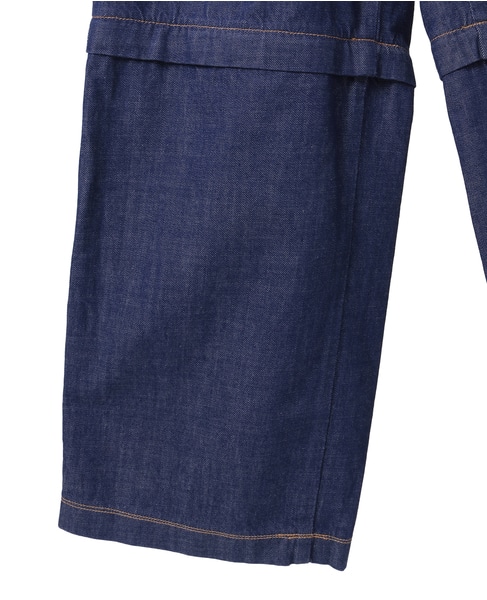 【CURRENTAGE/カレンテージ】Detachable leg denim 詳細画像 インディゴブルー 5