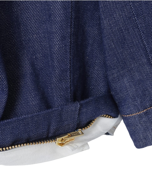 【CURRENTAGE/カレンテージ】Detachable leg denim 詳細画像 インディゴブルー 8