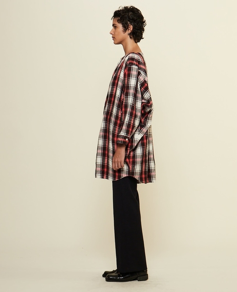【CURRENTAGE/カレンテージ】Original flannel skirt 詳細画像 レッド 15