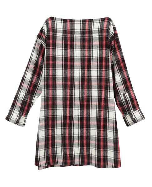 【CURRENTAGE/カレンテージ】Original flannel skirt 詳細画像 レッド 18