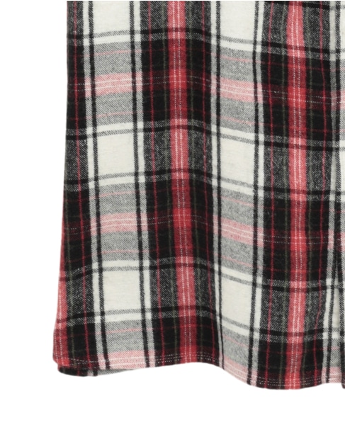 【CURRENTAGE/カレンテージ】Original flannel skirt 詳細画像 レッド 21