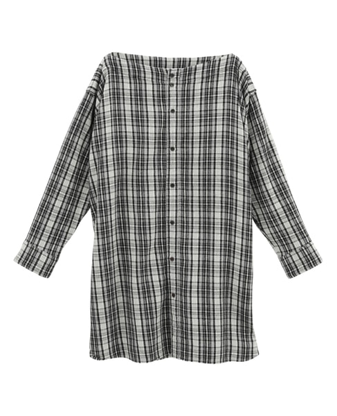 【CURRENTAGE/カレンテージ】Original flannel skirt 詳細画像 ブラック 1