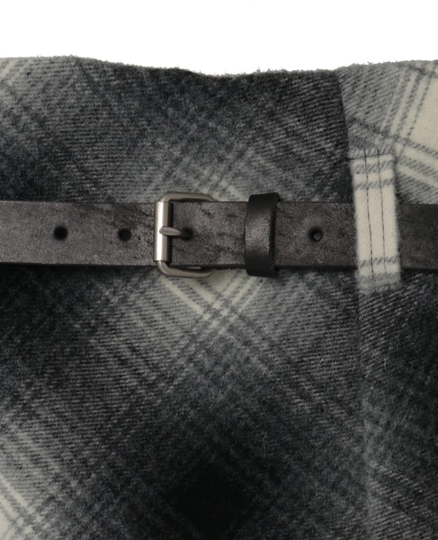 【CURRENTAGE/カレンテージ】Bonded long skirt 詳細画像 チェック 7