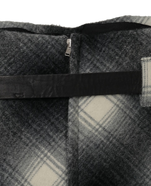 【CURRENTAGE/カレンテージ】Bonded long skirt 詳細画像 チェック 9