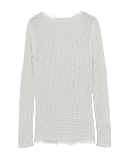 【CURRENTAGE/カレンテージ】Mesh knit