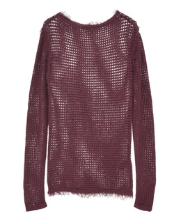 【CURRENTAGE/カレンテージ】Mesh knit