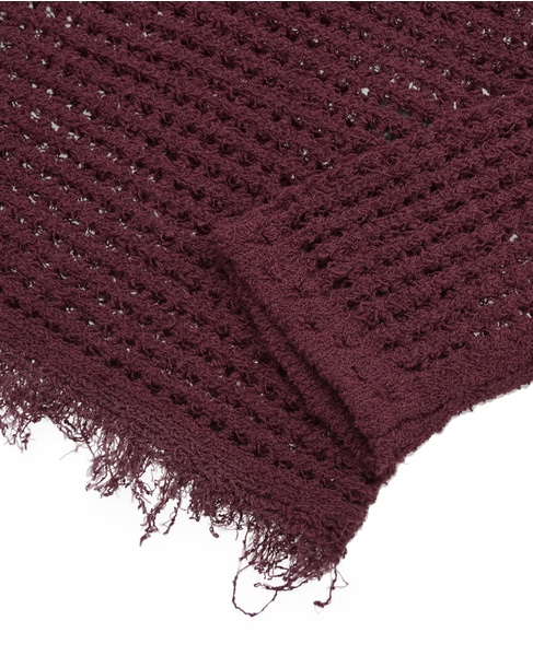 【CURRENTAGE/カレンテージ】Mesh knit 詳細画像 ブラウン 7