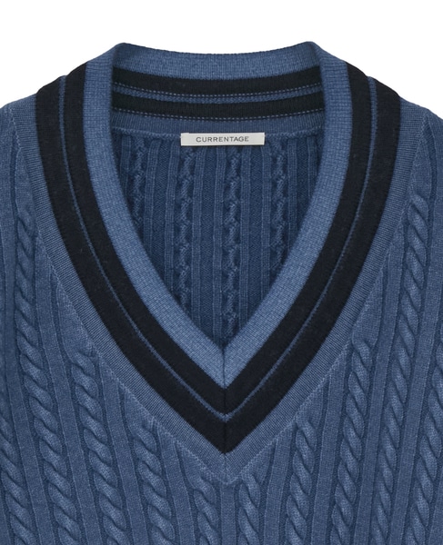 【CURRENTAGE/カレンテージ】Tilden knit 詳細画像 ブルー 3