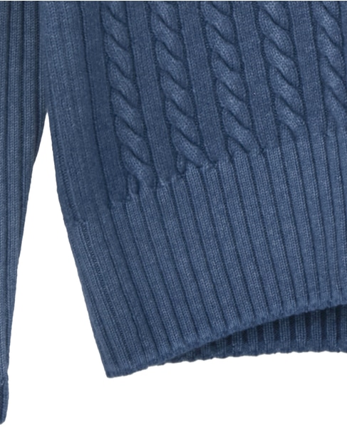 【CURRENTAGE/カレンテージ】Tilden knit 詳細画像 ブルー 5
